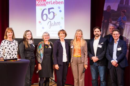 65 Jahre KölnerLeben - das Team. Foto: S. Große-Wortmann
