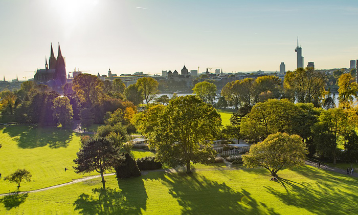 Grüne Stadt Köln. Foto: Valdas Miskinis / Pixabay